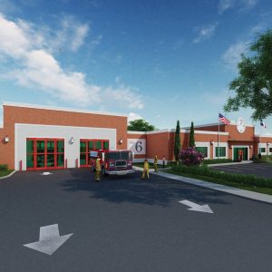 Mock photo of Mission Fire Substation 6